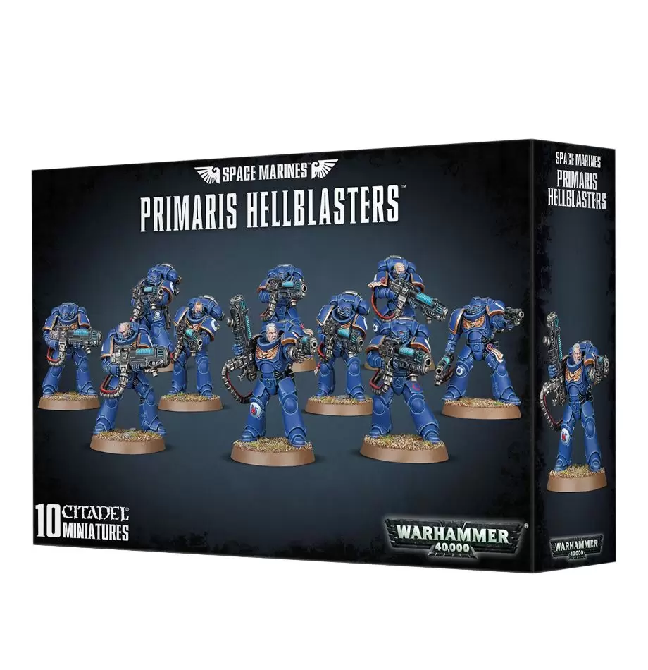 Warhammer: Космический Десант-Примарис Изничтожители / Space Marine  Primaris Hellblasters (арт. 48-76), цена | Минск > igromaster.by