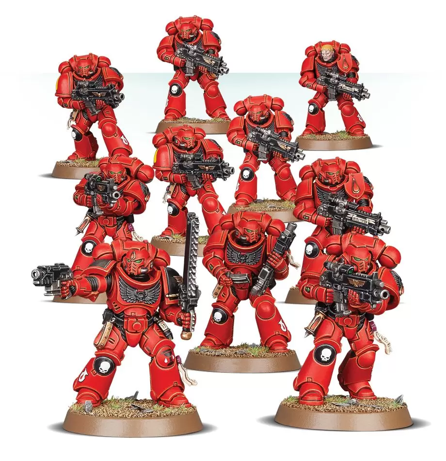 Warhammer: Кровавые Ангелы Примарис Заступники / Blood Angels Primaris  Intercessors (арт. 41-27), цена | Минск > igromaster.by