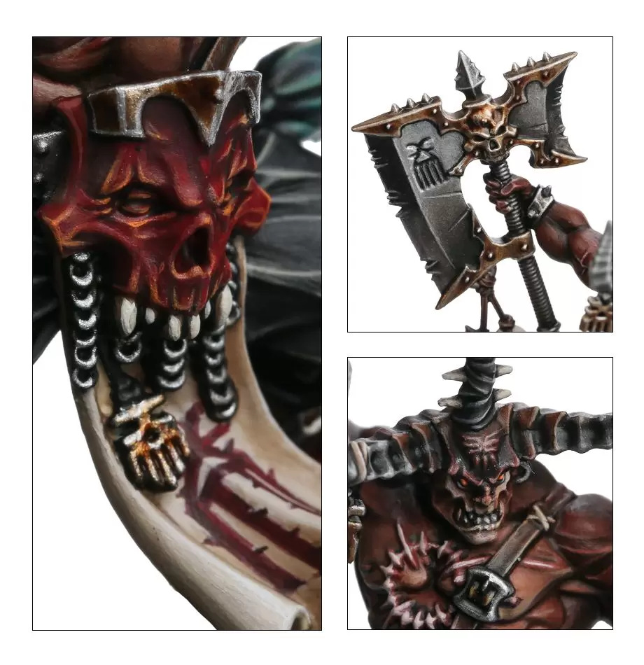 Warhammer: Связанные Кровью Кхорна Возвышенный Несущий Смерть / Khorne  Bloodbound Exalted Deathbringer (арт. 83-30), цена | Минск > igromaster.by