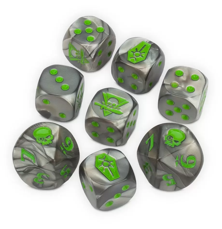 Warhammer: Kill Team: Набор кубиков Некронов / Necrons Dice Set (арт.  102-18), цена | Минск > igromaster.by