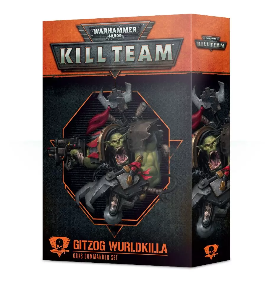 Warhammer: Kill Team: Гитзог Вурлдкилла, Командир Орков / Gitzog Wurldkilla  Ork Commander Set (арт. 102-33-60), цена | Минск > igromaster.by