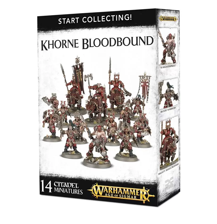 Warhammer: Стартовый набор Связанные Кровью Кхорна / Start Collecting!  Khorne Bloodbound (арт. 70-82), цена | Минск > igromaster.by