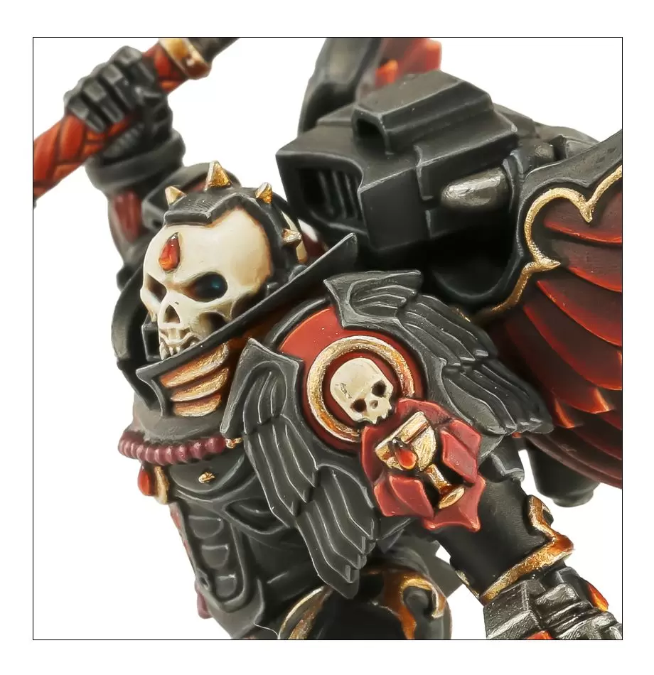 Warhammer: Кровавые Ангелы Капеллан с Прыжковым ранцем / Blood Angels  Chaplain With Jump Pack (арт. 41-17), цена | Минск > igromaster.by