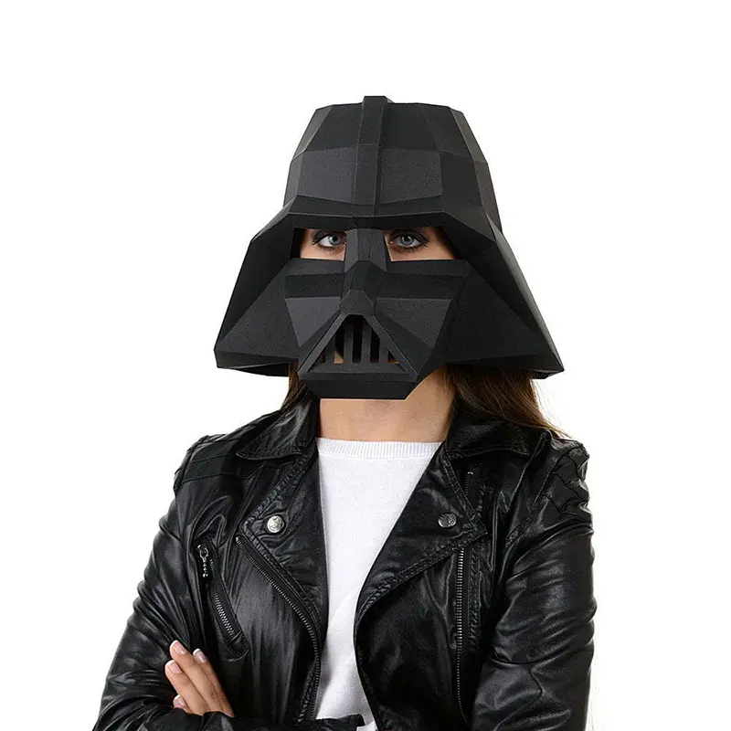 Шлем Дарта Вейдера / Darth Vader Helmet (Star Wars) из бумаги