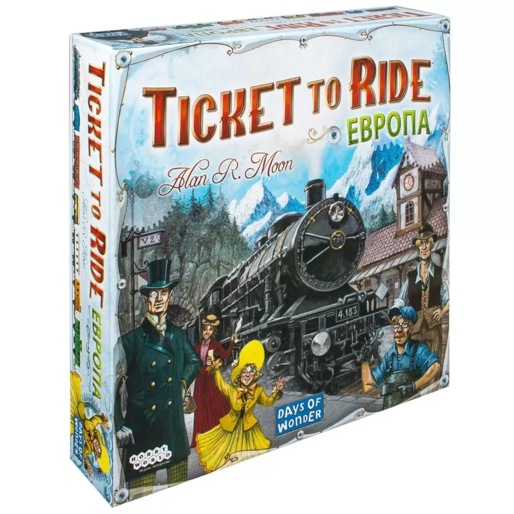 Обзор настольной игры Билет на поезд: Европа / Ticket to Ride: Europe от  клиента магазина Игромастер